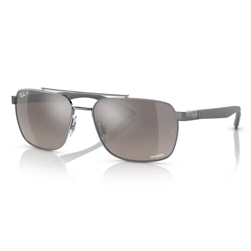 Lente Solar  Ray Ban espejo gris polar para Hombre