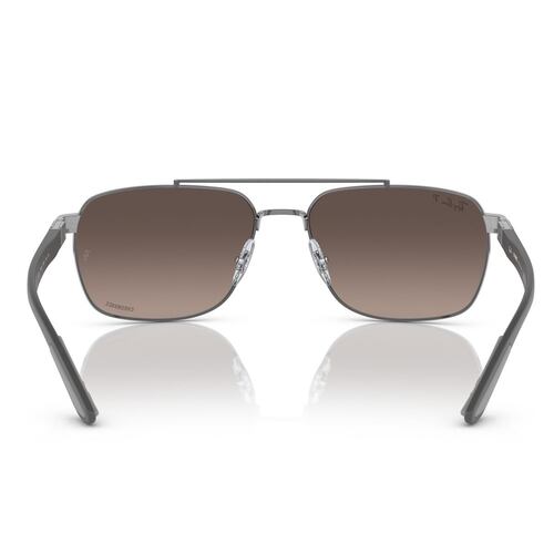 Lente Solar  Ray Ban espejo gris polar para Hombre