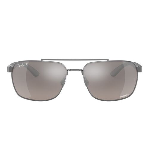 Lente Solar  Ray Ban espejo gris polar para Hombre