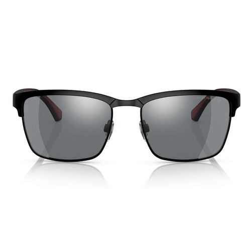 Lente Solar Emporio Armani espejo gris claro negro para Hombre