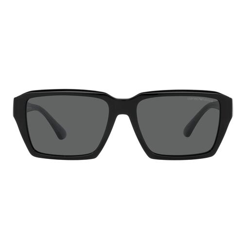 Lente Solar Emporio Armani Gris en Acetato Gris