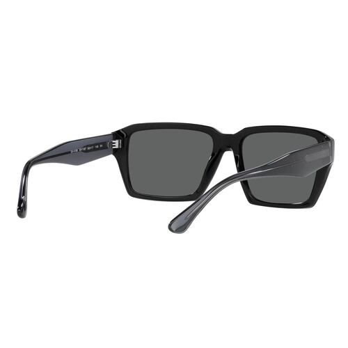 Lente Solar Emporio Armani Gris en Acetato Gris