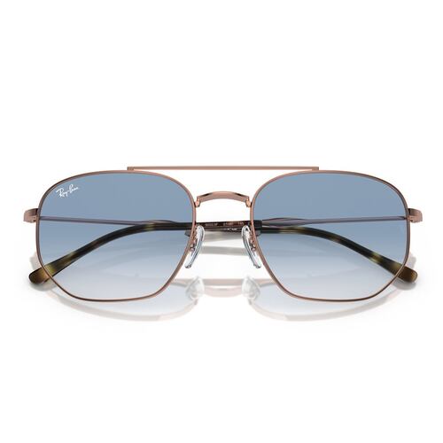 Lente Solar  Ray Ban azul degradado claro Unisex