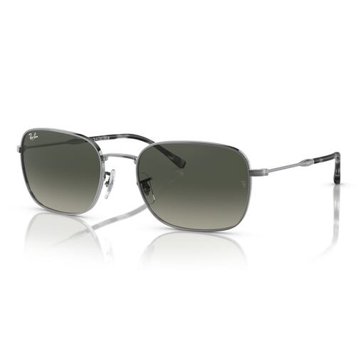 Lente Solar  Ray Ban degradado gris Unisex