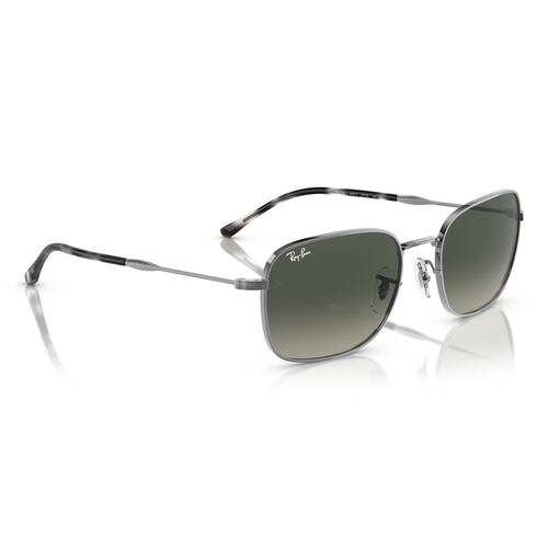Lente Solar  Ray Ban degradado gris Unisex