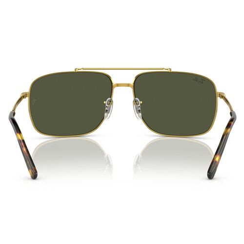 Lente Solar  Ray Ban verde Unisex