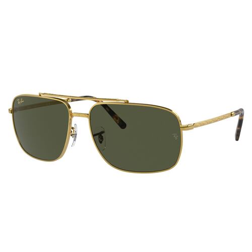 Lente Solar  Ray Ban verde Unisex