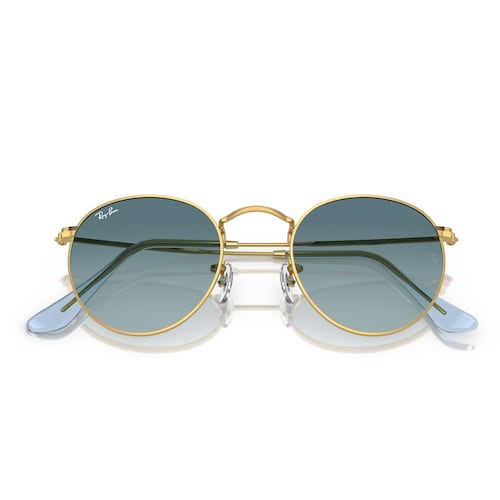 Lente Solar  Ray Ban azul degradado gris para Hombre