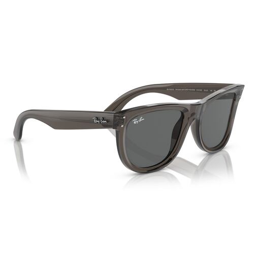 Lente Solar  Ray Ban gris oscuro Unisex