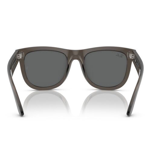 Lente Solar  Ray Ban gris oscuro Unisex