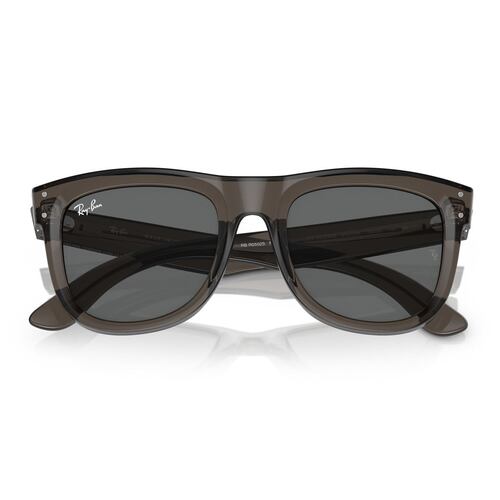 Lente Solar  Ray Ban gris oscuro Unisex