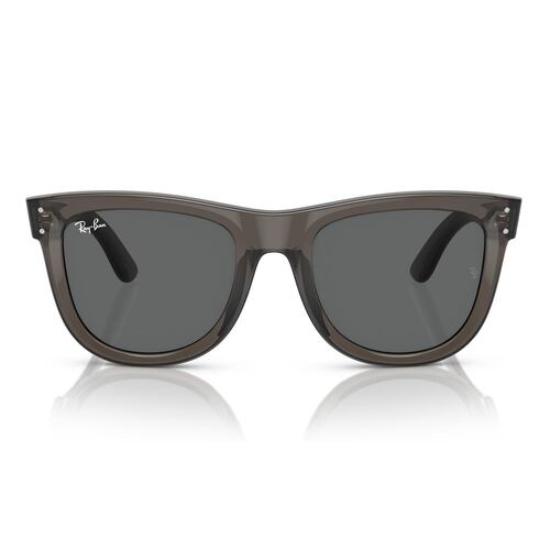 Lente Solar  Ray Ban gris oscuro Unisex