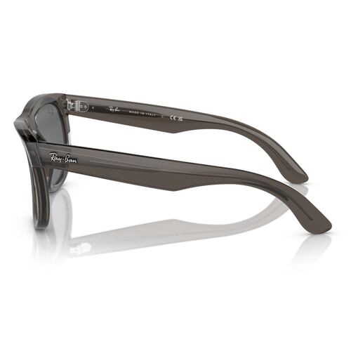 Lente Solar  Ray Ban gris oscuro Unisex