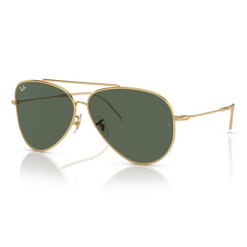 Lente Solar  Ray Ban verde oscuro Unisex