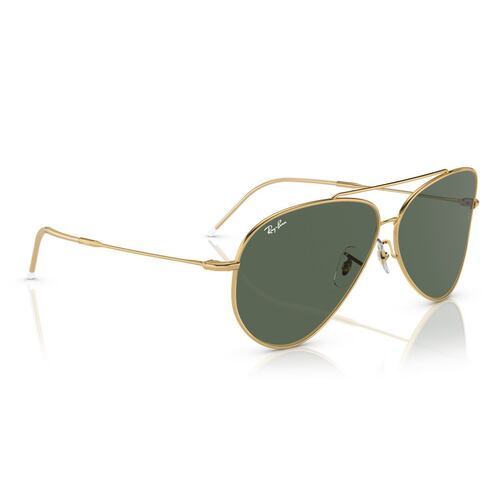 Lente Solar  Ray Ban verde oscuro Unisex