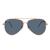 Lente Solar  Ray Ban azul oscuro Unisex