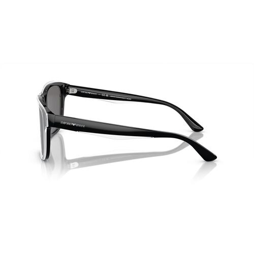 Lentes Solares Negro Brillante/Cristal Superior Emporio Armani