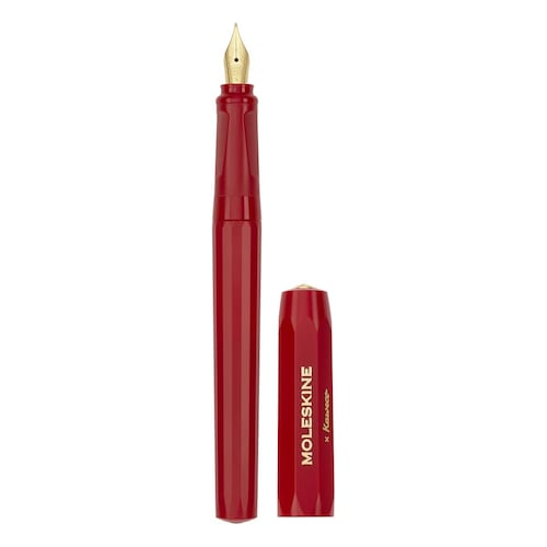 Pluma Fuente Moleskine X Kaweco Rojo