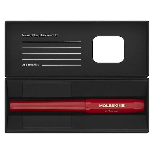 Pluma Fuente Moleskine X Kaweco Rojo