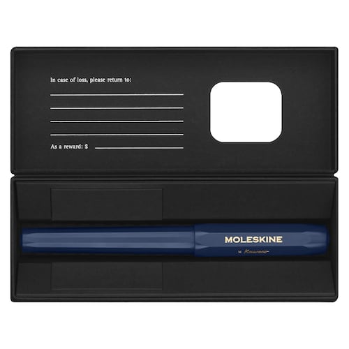 Pluma Fuente Moleskine X Kaweco Azul