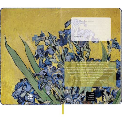 Libreta Grande Moleskine Pasta Dura Van Gogh
