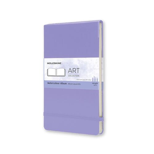 Cuaderno para Acuarela MOLESKINE Tamaño Grande Color Lila