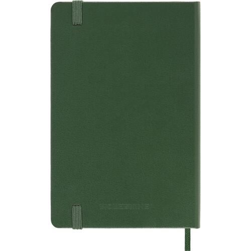 Agenda Diaria de Bolsillo 2025 Verde Pasta Dura Moleskine