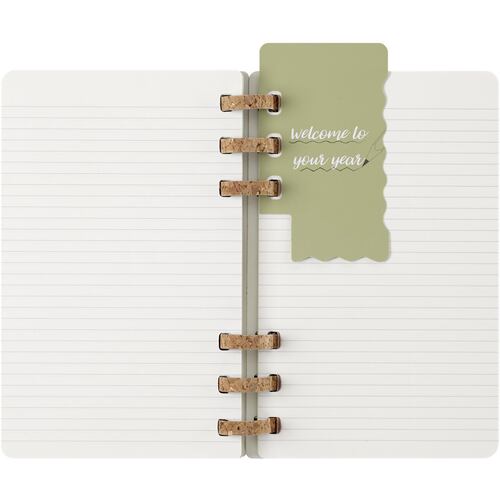 Agenda Grande con Espiral 2025 Negro Pasta Suave Moleskine