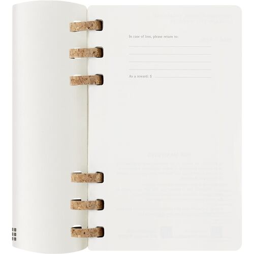 Agenda Grande con Espiral 2025 Negro Pasta Suave Moleskine