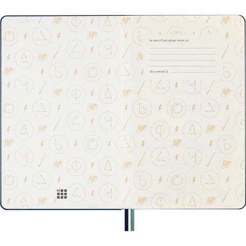 Libreta MOLESKINE Expecto Patronum Harry Potter de Pasta Dura