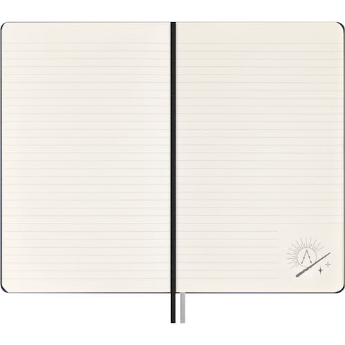 Kit de Regalo MOLESKINE con Libreta, Caja y Pluma Roller Lumos Harry Potter