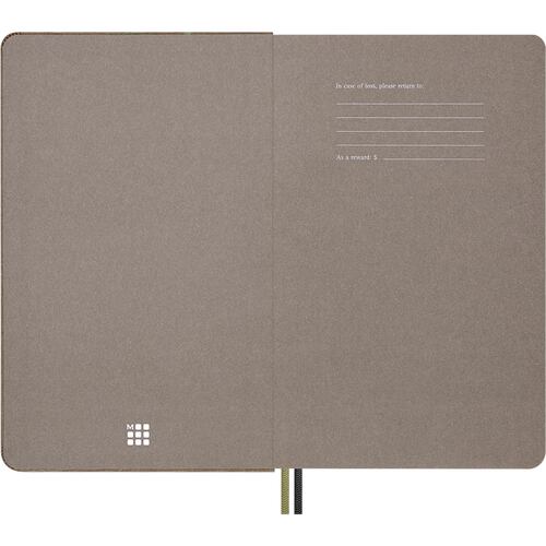 Libreta MOLESKINE de Serpiente Rosas con Cafe
