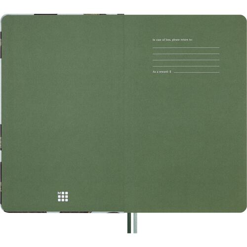 Libreta MOLESKINE de Serpiente con Hojas de Raya