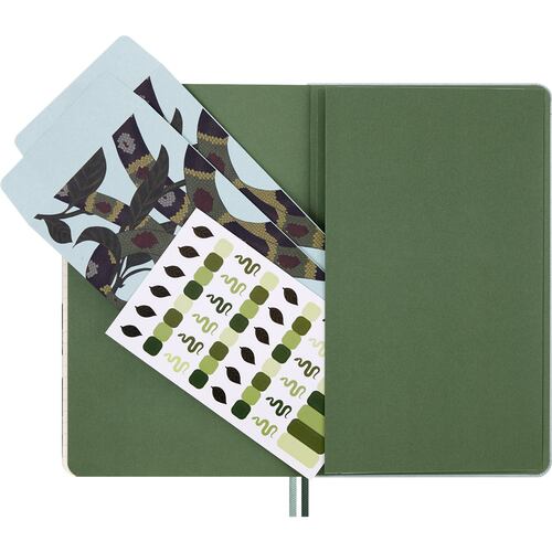 Libreta MOLESKINE de Serpiente con Hojas de Raya