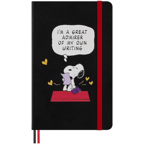 Libreta Peanuts Snoopy Grande Hoja Rayada