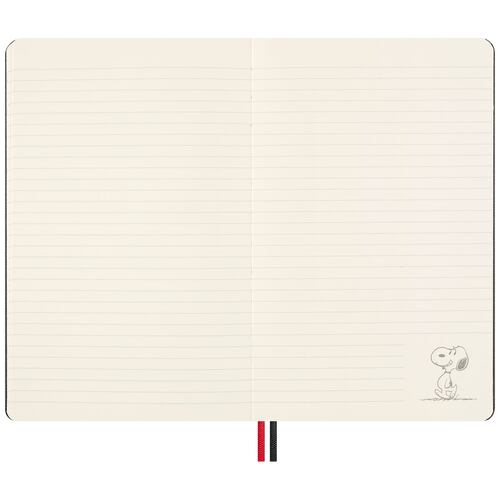 Libreta Peanuts Snoopy Grande Hoja Rayada