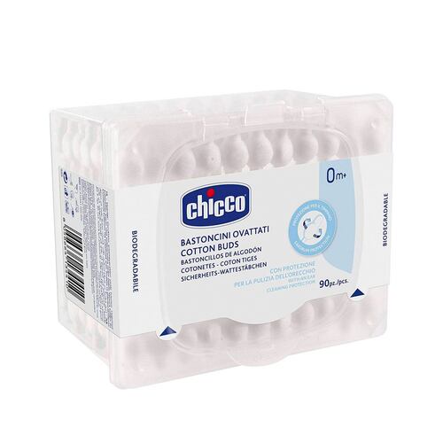 Hisopos algodón 90pcs chicco e24