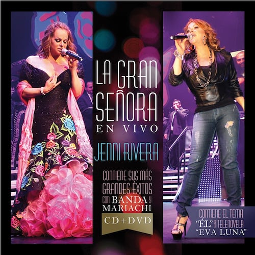 CD/ DVD Jenni Rivera- La Gran Señora (En Vivo)