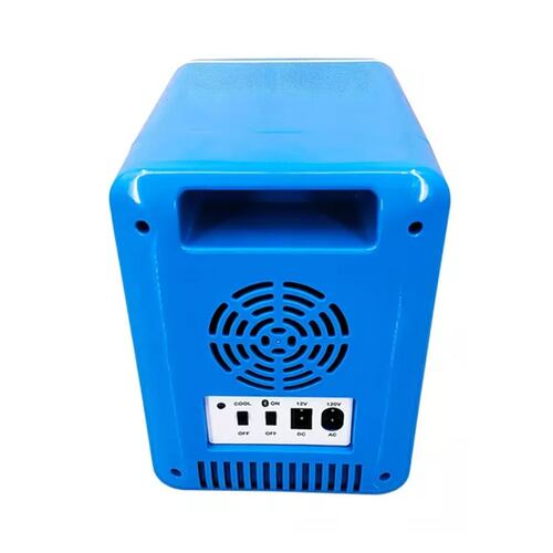 Mini Refri Bud Light con bocina Bluetooth Azul