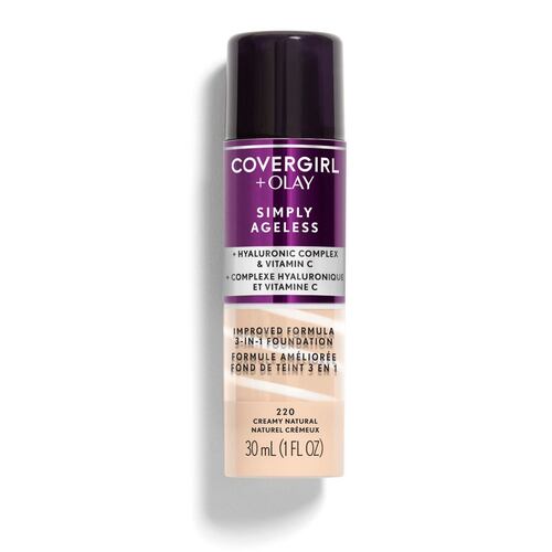 Base de Maquillaje Líquida Covergirl Simply Ageless 3in1 Creamy Natural 30ml