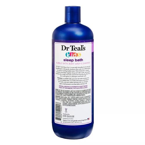 Baño con Melatonina 3 en 1 Dr Teal´s Kids 591ml