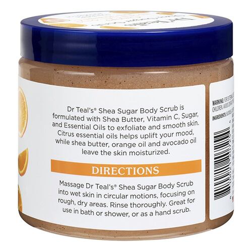 Exfoliante Corporal Citrus Dr Teals 538g