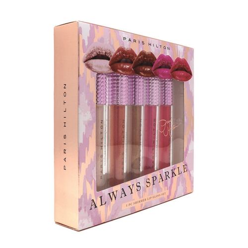 PARIS HILTON Always Sparkle Lipstick 5 Piezas