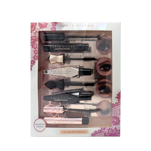 Paris Hilton Make up Mascara Obsession 4 Pzs