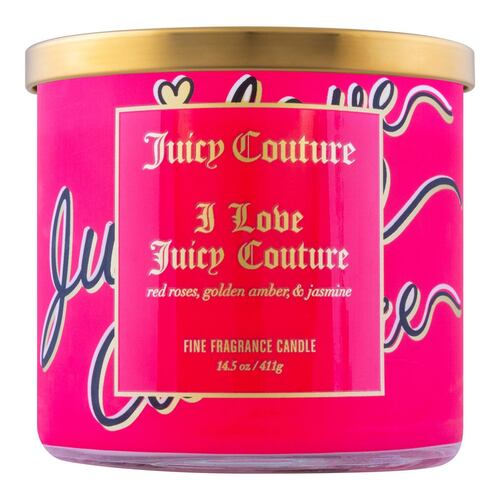 Vela Aromática Juicy Couture I Love Juicy Couture 411gr