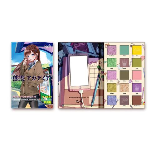 Paleta de Sombras Manga Collection Attitude Academia Rude