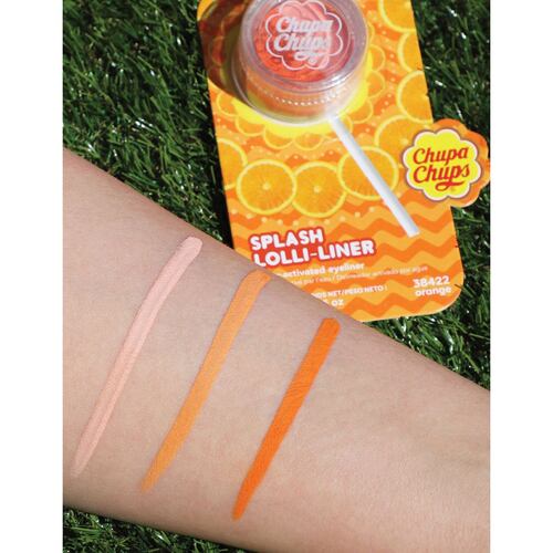 Delineador Activado por Agua Splash Lolli-Liner Orange Chupa Chups