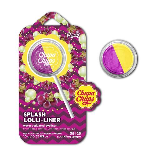 Delineador Activado por Agua Splash Lolli-Liner Sparkling Grape Chupa Chups