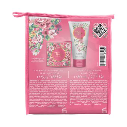Kit Maja Love Rose con Crema y 2 jabones