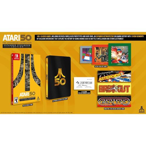 Set de Colección Videojuego Atari50 The Anniversary Celebration NSW Nintendo Switch